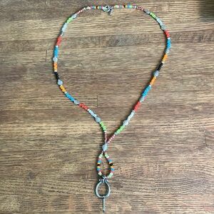 Beaded Lanyard Necklace